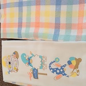 BUNDLE OF 6 "HOMEWEAR" GNOME EASTER SPRING HAND TOWELS